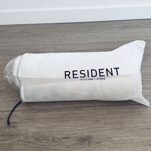 Resident Memory Foam Pillow King Size Nectar One Pillow White Anti-Microbial